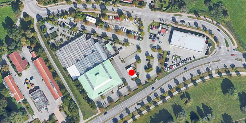 Schlüsselfertige Verkaufsfläche Modulbau