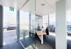 Modulare Systemlösung als Bürogebäude, Bürocontainer, Tiny-Office