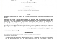 Der Bauherrenberatungsvertrag