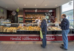 BSchlüsselfertiger Modulbau für Ladenbauer | Verkaufsgebäude, Verkaufscontainer, Verkaufspavillons, Verkaufsstände - TYP:  Backcontainer