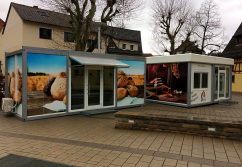 Metzgerei Verkaufsmodul (Metzgereicontainer) - Vermietung - Vorderansicht 4