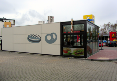 Verkaufspavillon | 55252 Wiesbaden- 76 qm, Backshop (inkl. Drive)