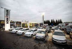 Pavillllons für Verkauf, Büro, Autohaus, Tankstelle