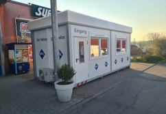 Tankstellen Verkaufscontainer für Umbauten