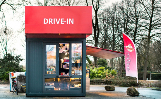 MiniBÖXLE - als BackDRIVE auf Basis eines Verkaufscontainer