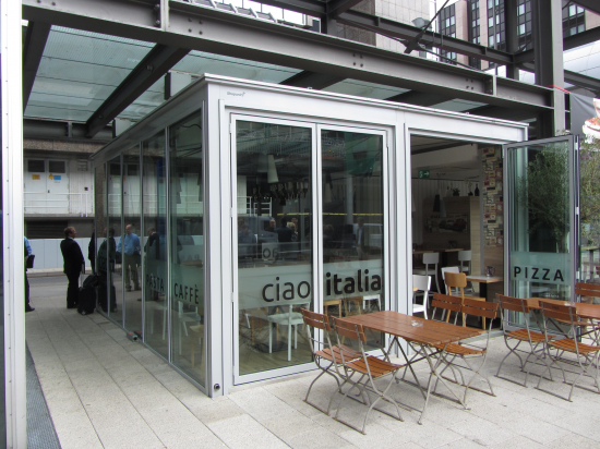 Verkaufspavillon | 60549 Frankfurt a.M (FraPort) - 98 qm, Pizzeria, Bistro