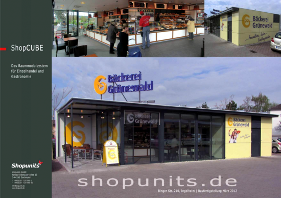 Verkaufspavillon | 55218 Ingelheim am Rhein - 78 qm, Backshop