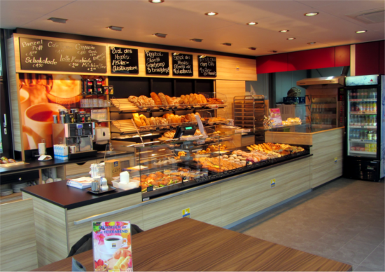 Verkaufspavillon | 55252 Wiesbaden- 76 qm, Backshop (inkl. Drive)